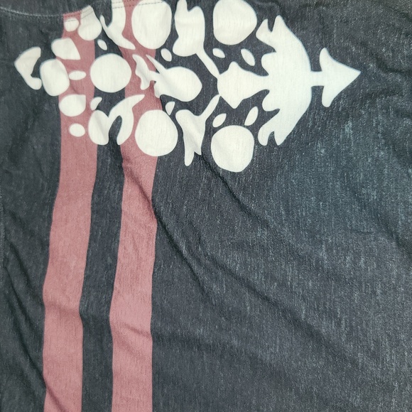 FP Movement Tempo Sport Mode M Black Tank Top Buti Logo Clove Stripe Free People - Picture 11 of 14